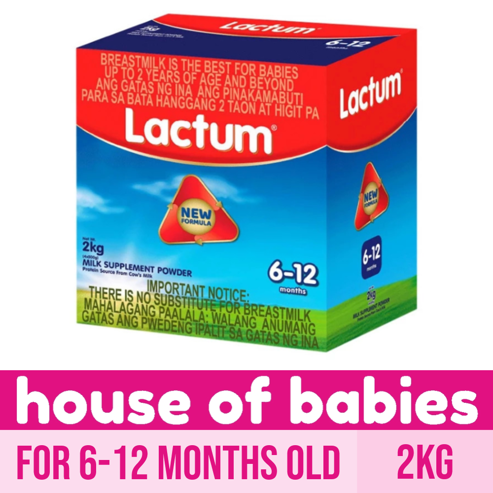 Lactum for 6-12 Months Old 2kg Infant Formula