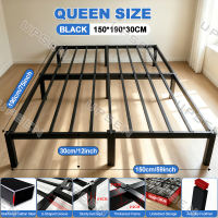 Royal Minimalist Iron Bed Frame Premium High Load Bearing Single/Double/Queen Bed Sturdy