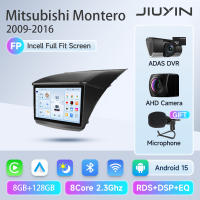 JIUYIN for Mitsubishi Montero Strada 2009-2016 Android Head Unit 9 inch Android 14.0 Carplay Auto Multimedia Player IPS Touch Screen Head Unit GPS Navigation