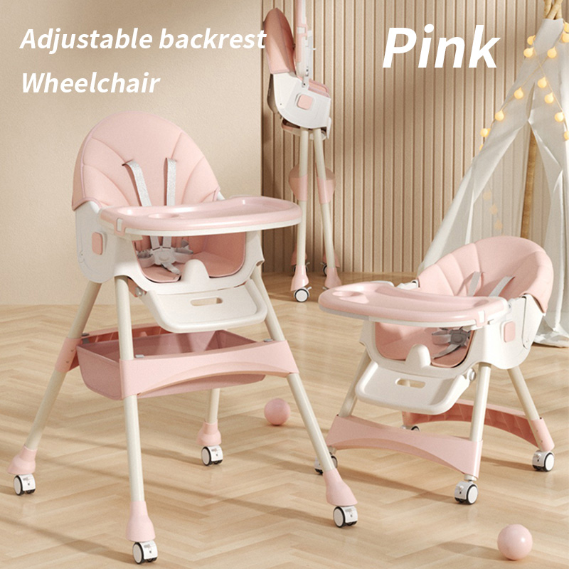 High Chair For Baby Feeding Chair High Chair With Adjustable Tray And Detachable Legs (For 6 To 36 Months) High Chair For Baby On Sale