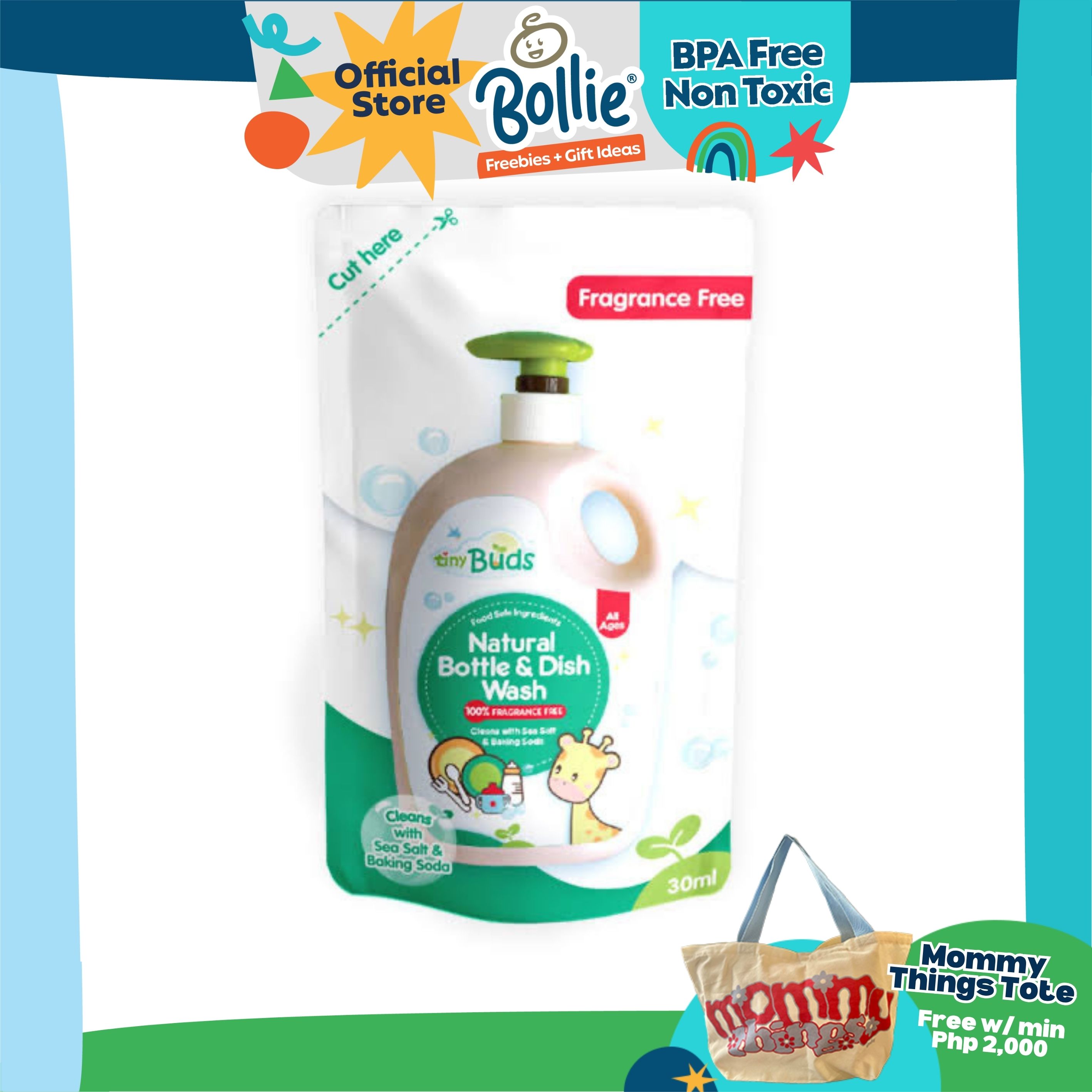 FREE Tiny Buds Natural Dish & Bottle Wash (30ml)