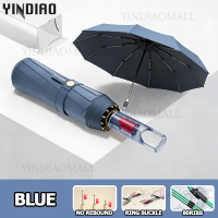 YINDIAO 80 Ribs Automatic Umbrella Windproof Anti-UV Sunscreen Large Umbrella Folding Anti-rebound Sunshade umbrella Hangable umbrella handle