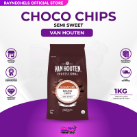 VAN HOUTEN Chocolate Chips Semi Sweet Baking Needs 1KG