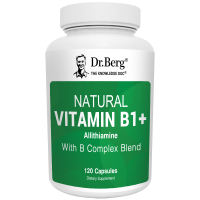 Vitamin B1 Supplement - Thiamine B1 Supplement for Adults - Energy & Metabolism 30/60/120 Capsules