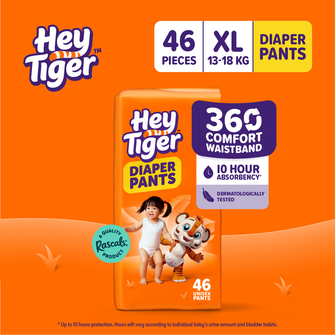 HEY TIGER Pants Jumbo Pack XL (13-18 kg) - 46 pcs - Diaper Pants