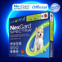 Nexgard and Nexgard Spectra Chewable 1 Tablet Anti Ticks and Fleas for Dogs with Sticker - Monthly Protection