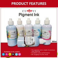 CUYI Pigment Ink 100ml 4 Colors / 6 Colors Bundle Set