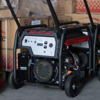 Promate PM7500ES Gasoline Generator 7kVa | 6000W/7500W | Single Phase | 16HP OHV | Air cooled | 4 Stroke Single Cylinder | Recoil Starter | 25L Fuel Capacity | 88kgs