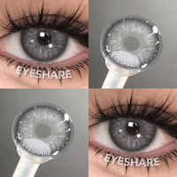 Eyeshare【COD】Black/Gray Series Contact Lenses Sweet Baby 14.0-14.5mm 2pcs Color Contact Lens Yearly Use