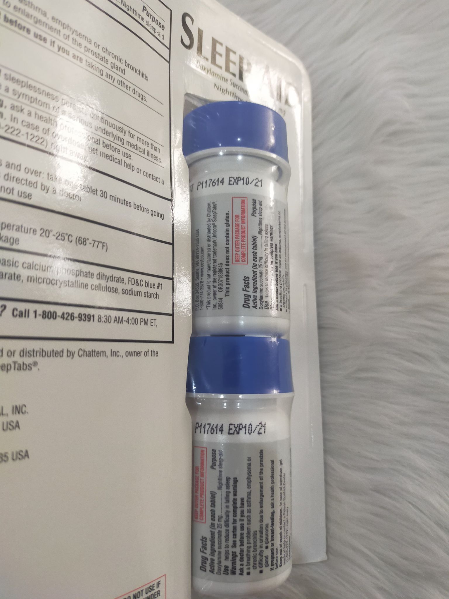 Kirkland Signature Sleep Aid 192 Tablets review and price