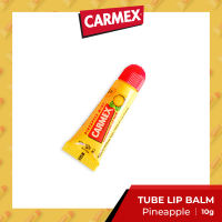 Carmex Moisturizing Lip Balm in Tube - Pineapple & Mint Flavor (10g)