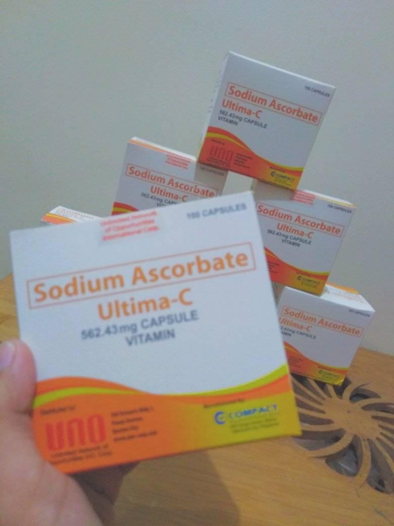 ULTIMA C Sodium Ascorbate 30 capsules PAMPATABA MAGANDA SA NAG