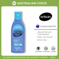 Australia Imported Selsun Blue Replenishing Anti-Dandruff Shampoo (New Package) 200ml