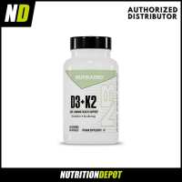 Nutrabio – D3 K2 60 Vegetable Capsules
