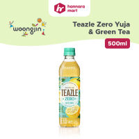 Woongjin Teazle Zero Yuja and Green Tea Drink 500ml | Hannara Mart