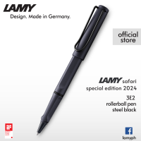 LAMY Safari Rollerball Pen Special Edition 2024 | Steel Black | 3E2