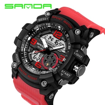 2017 SANDA Military Watch Jam Tangan Men Waterproof Sport Watch Jam Tangan For Mens Watch Jam
