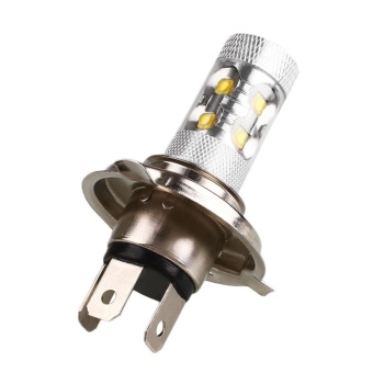 50W White H4 LED Motorcycle Fog Daytime Running DRL Head Light Bulb Headlight - intl