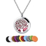 Ai Home Women Life Tree Aromatherapy Essential Oil Diffuser Necklace Locket Pendants Jewelry - Intl September 2018 - 5 Ai Home Women Life Tree Aromatherapy Essential Oil Diffuser Necklace Locket Pendants Jewelry - intl - 5