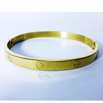Stainless Gold Round Earrings Small Philippines Wiki Clic Design Stainless Steel Gold Bangle With Free Round Earrings Small