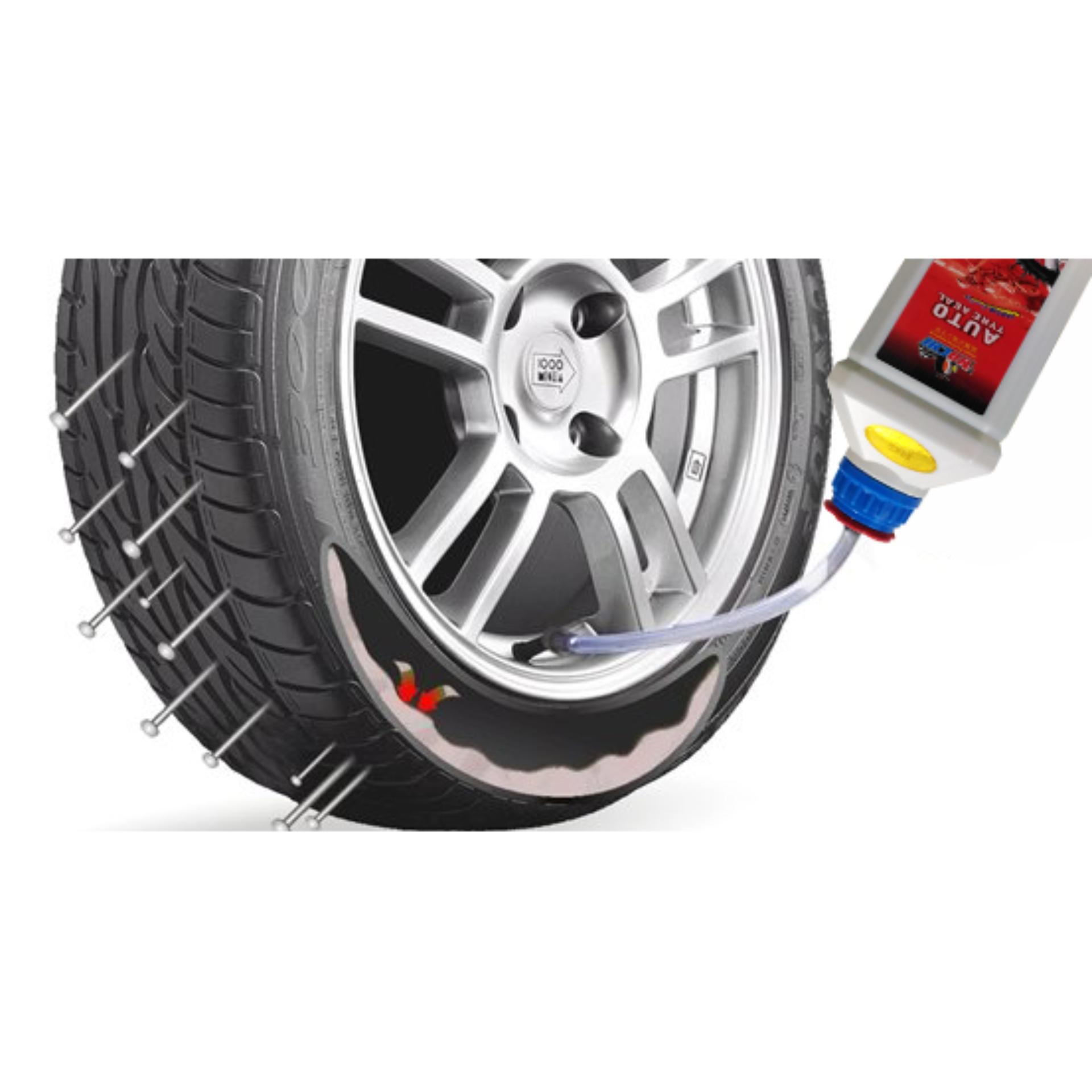 HACHI Tire Sealant For Bicycle Motor Car Truckk 500ML August 2018 - 2 HACHI Tire Sealant For Bicycle Motor Car Truckk 500ML - 2
