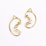 High Service New Cosplay Beauty And The Beast Belle Rose Earrings Ear Cuff Copper Plated Gold - Intl August 2018 - 3 High Service New Cosplay Beauty and The Beast Belle Rose Earrings Ear Cuff Copper Plated Gold - intl - 3