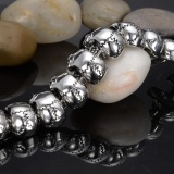 Kuhong Gothic Titanium Steel Skull Chain Bracelet Fashion Men Boy Evil Punk Cool - Intl August 2018 - 2 Kuhong Gothic Titanium steel Skull Chain Bracelet Fashion Men Boy Evil Punk Cool - intl - 2