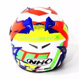 NHK GP Terminator D Fox Full Face Motorcycle Helmet (White Green) September 2018 - 4 NHK GP Terminator D Fox Full Face Motorcycle Helmet (White Green) - 4