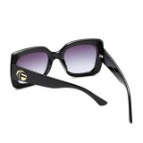 Oversized Women Sunglasses Square Big Fashion Pink Brown Red Green Black Shades For Women Female 2018 Uv400 - Intl August 2018 - 4 Oversized Women Sunglasses Square Big Fashion Pink Brown Red Green Black Shades for Women Female 2018 Uv400 - intl - 4