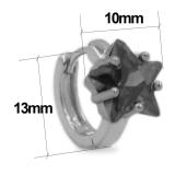 Persian Princess Vela Star Stone Earrings Pair For Women August 2018 - 2 Persian Princess Vela Star Stone Earrings Pair for Women - 2