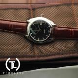 Timeless Manila David Datejust Synthetic Leather Watch (Blue/Coffee) August 2018 - 3 Timeless Manila David Datejust Synthetic Leather Watch (Blue/Coffee) - 3