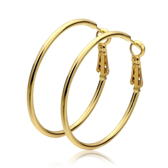 Wholesale Nickle Free Antiallergic 18K Gold Plated Earrings For Women New Fashion Jewelry