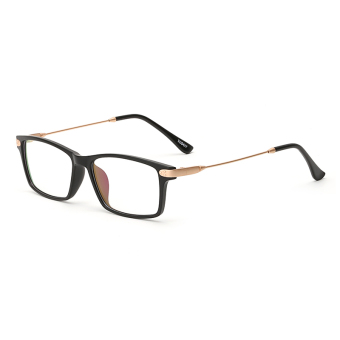 Women's Eyewear Fashion Rectangle Glasses Black Frame Glasses Plain for Myopia Women Eyeglasses Optical Frame Glasses
