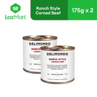 Delimondo Ranch Style Corned Beef 175g - Pack of 2