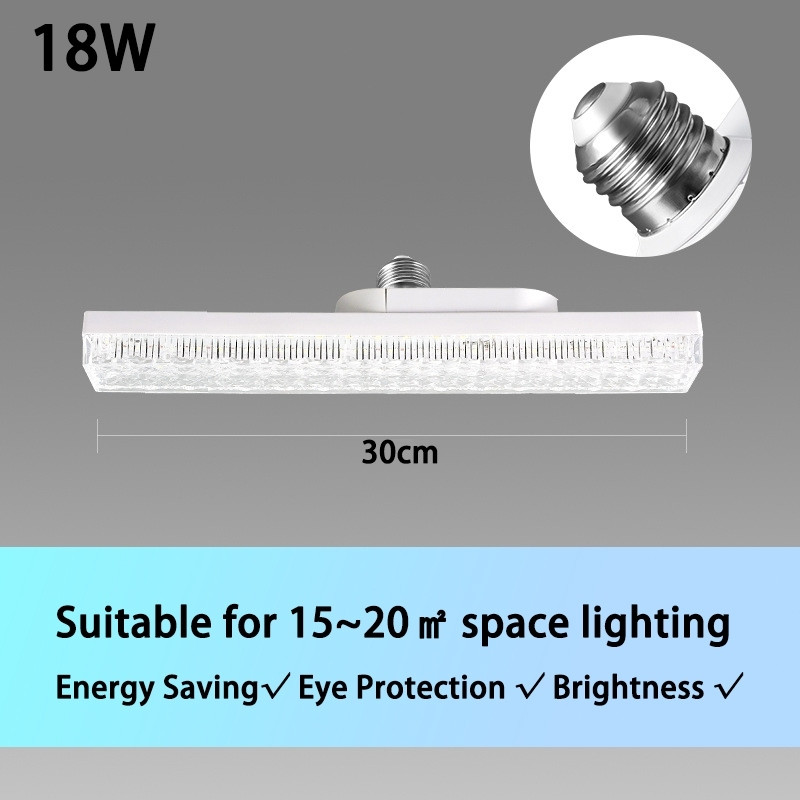 20/30/40cm E27 Bulb Crystal Led Light Universal Led Bulb Flat Low High Bay For Indoor Outdoor