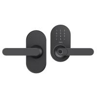 Aqara Smart Lock U300 (Black Silver & Matte) Thread version | supports Apple Homekit Google Home Amazon Alexa