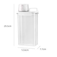 Yoice Food Storage Container Airtight Can Storage Box Rice Oatmeal Cereal Grain Plastic Transparent Flour Storage Tank Grains Separate Snacks