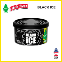Little Trees Fiber Can Air Freshener Black Ice 1.05 oz (30g) 1-PC