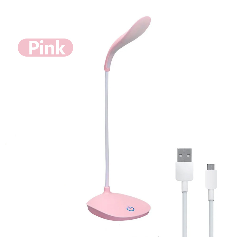 Study Table Desk Lamp Eye Protection with Pen Holder USB Charging LED Lamp