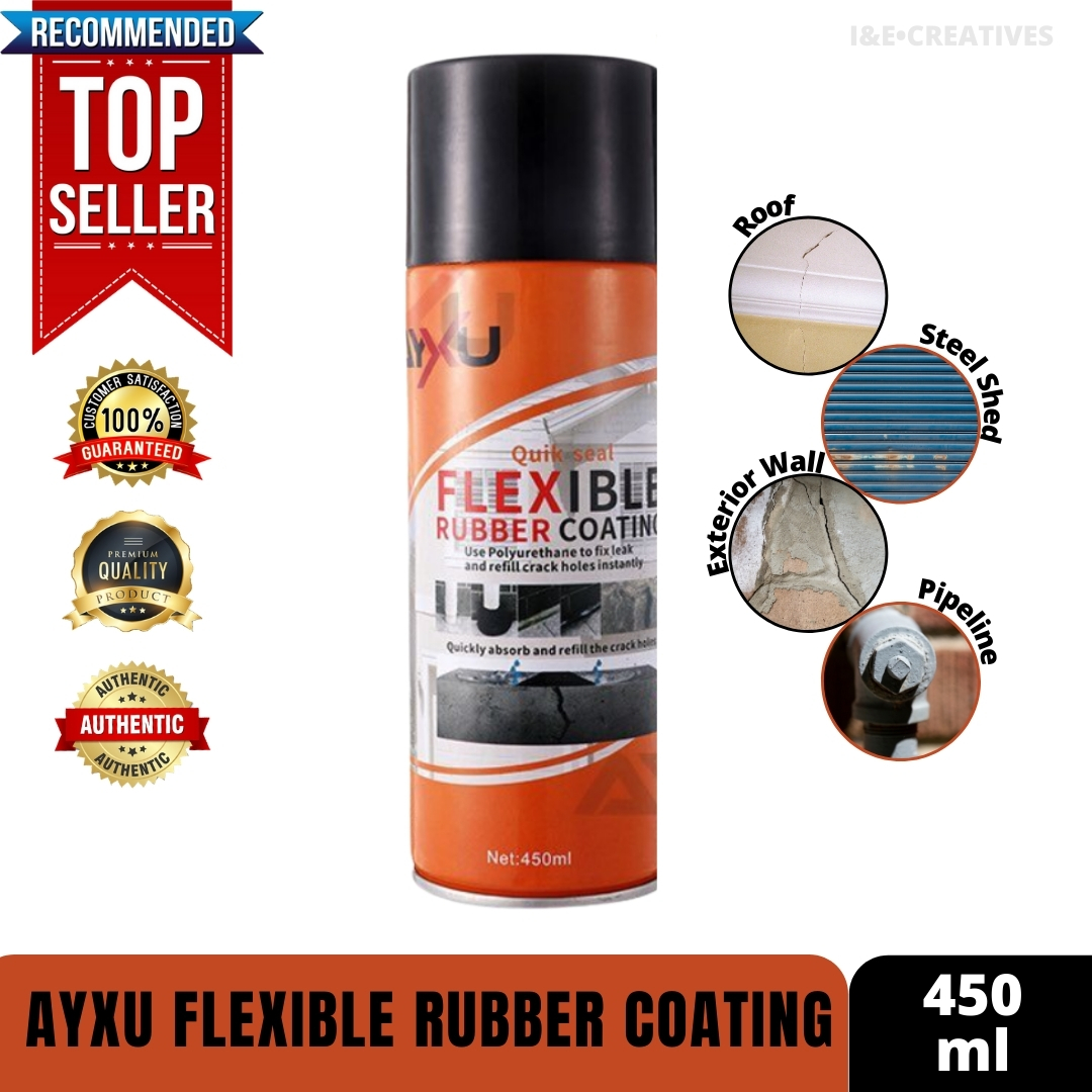 Original AYXU Quick Seal Flexible Rubber coating waterproof black