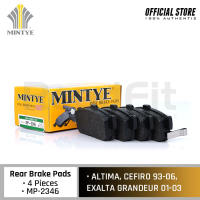 MINTYE Rear Brake Pads MP-2346 For Nissan ALTIMA CEFIRO 93-06 EXALTA GRANDEUR(DB1166)