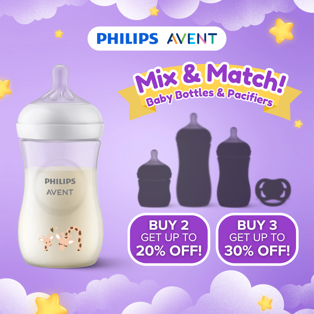 Philips AVENT 9oz Natural Response Baby Bottle Giraffe