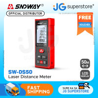 Sndway SW-DS50 Laser Rangefinder Distance Meter 50M with STM32 Chip 60 Degree Angle Sensor Backlight Supports and Waterproof | JG Superstore