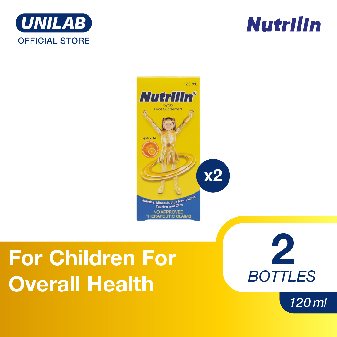 Nutrilin Multivitamin for Children Overall Health 120ml - Set of 2