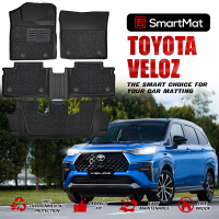 SmartMat Dual Layer Car Mat 3 Rows for Toyota Avanza or Veloz 2022 up to latest