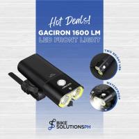 Gaciron V9DP-1600 Lumen Front Bike Light USB Rechargable IPX6 5000mAh 34 hours running time