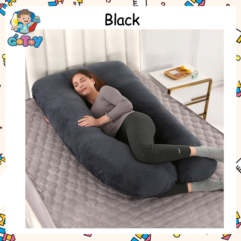 1.55Kg! Crystal velvet Pregnant Pillow&Maternity Pillow U Shape Dismantled Pregnant Protection Pillow