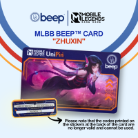 beep x MLBB: ZHUXIN - the voucher/ code at the back of the card is no longer valid and cannot be used