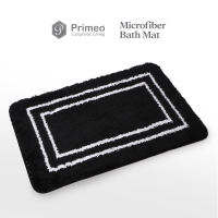 PRIMEO Premium Non-Slip Memory Foam Mat PVC Floor Mat MIcrofiber Door Mat Bath Mat - Bathroom & Bedroom Essentials