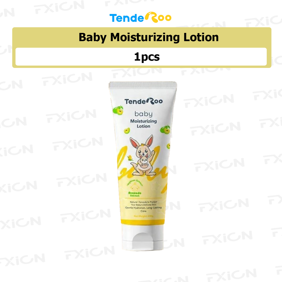 TENDEROO Baby Moisturizing Lotion with Avocado Extract Gentle Soothing Care